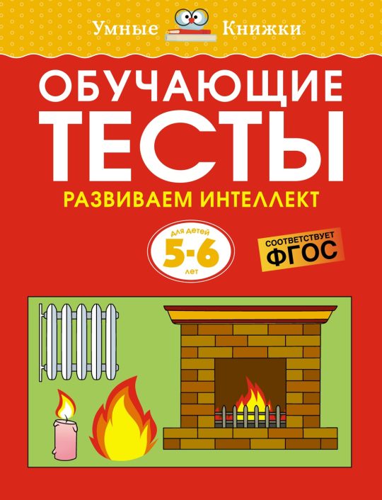 Обучающие тесты. Развиваем интеллект (5–6 лет)