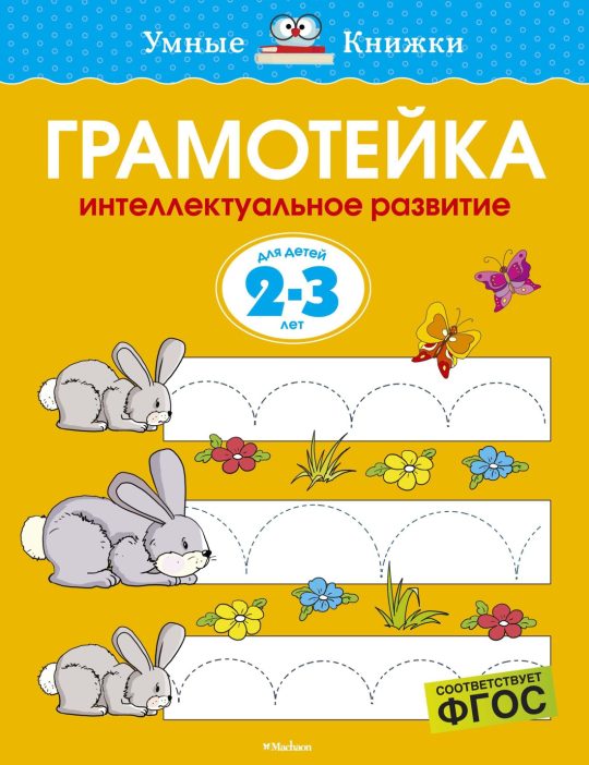 Грамотейка. Интеллектуальное развитие детей 2-3 лет (нов.обл.)