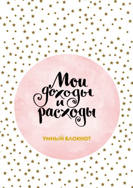 Мои доходы и расходы. Умный блокнот. Большой CashBook (Stars)
