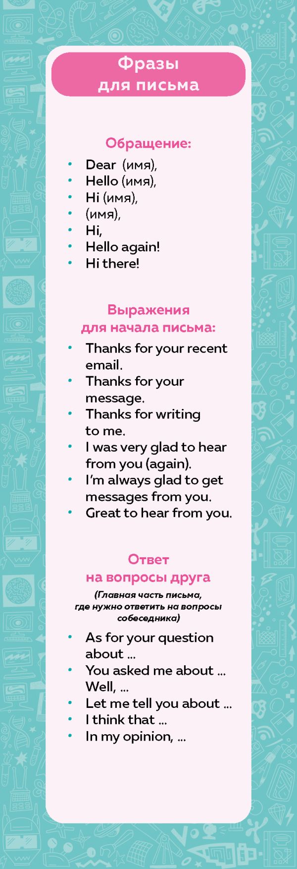 Набор закладок по английскому языку. Помощник для подготовки к ОГЭ (7 шт. в наборе, 55x180 мм)