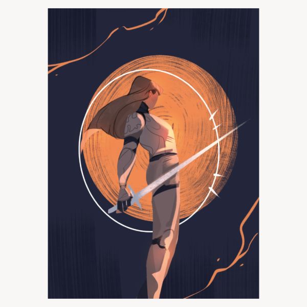 Открытка "Герой" #2 Дыши