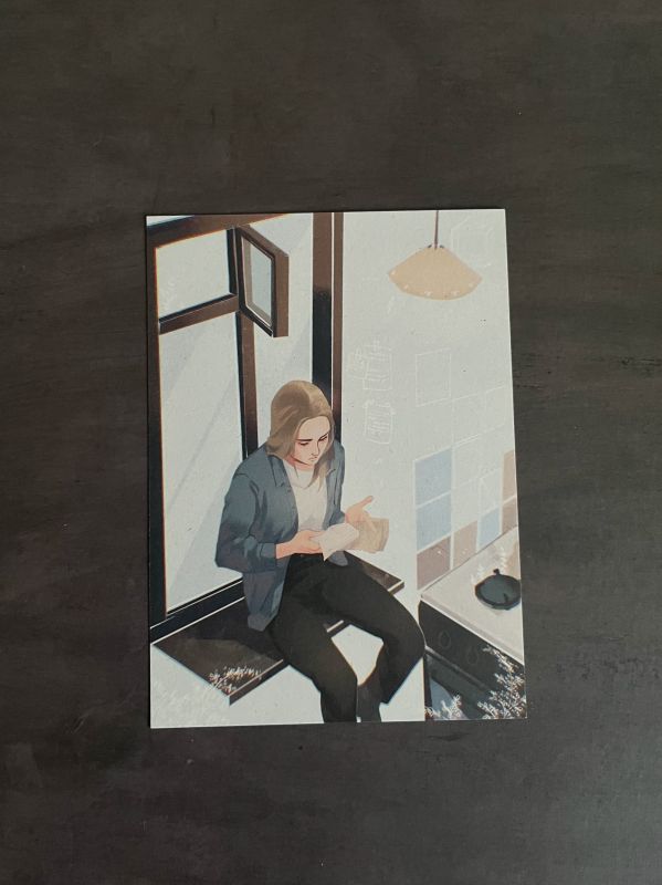 Открытка "Записки Артема" #Там где цветет полынь